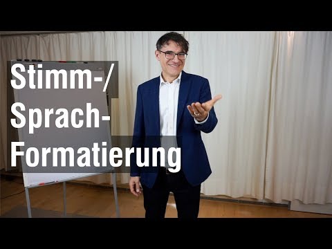 Stimm-/ Sprach-Formatierung // Anno Lauten